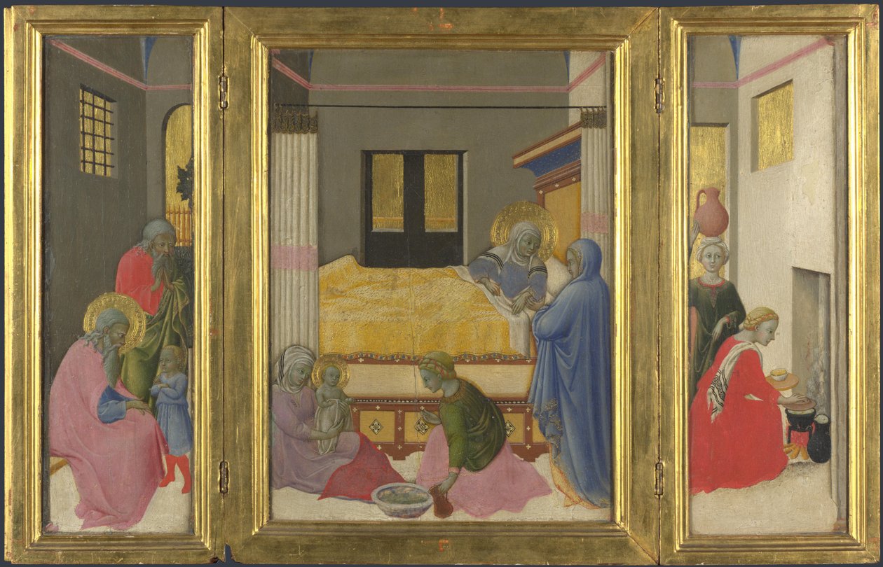 La Naissance de la Vierge - Master of the Osservanza