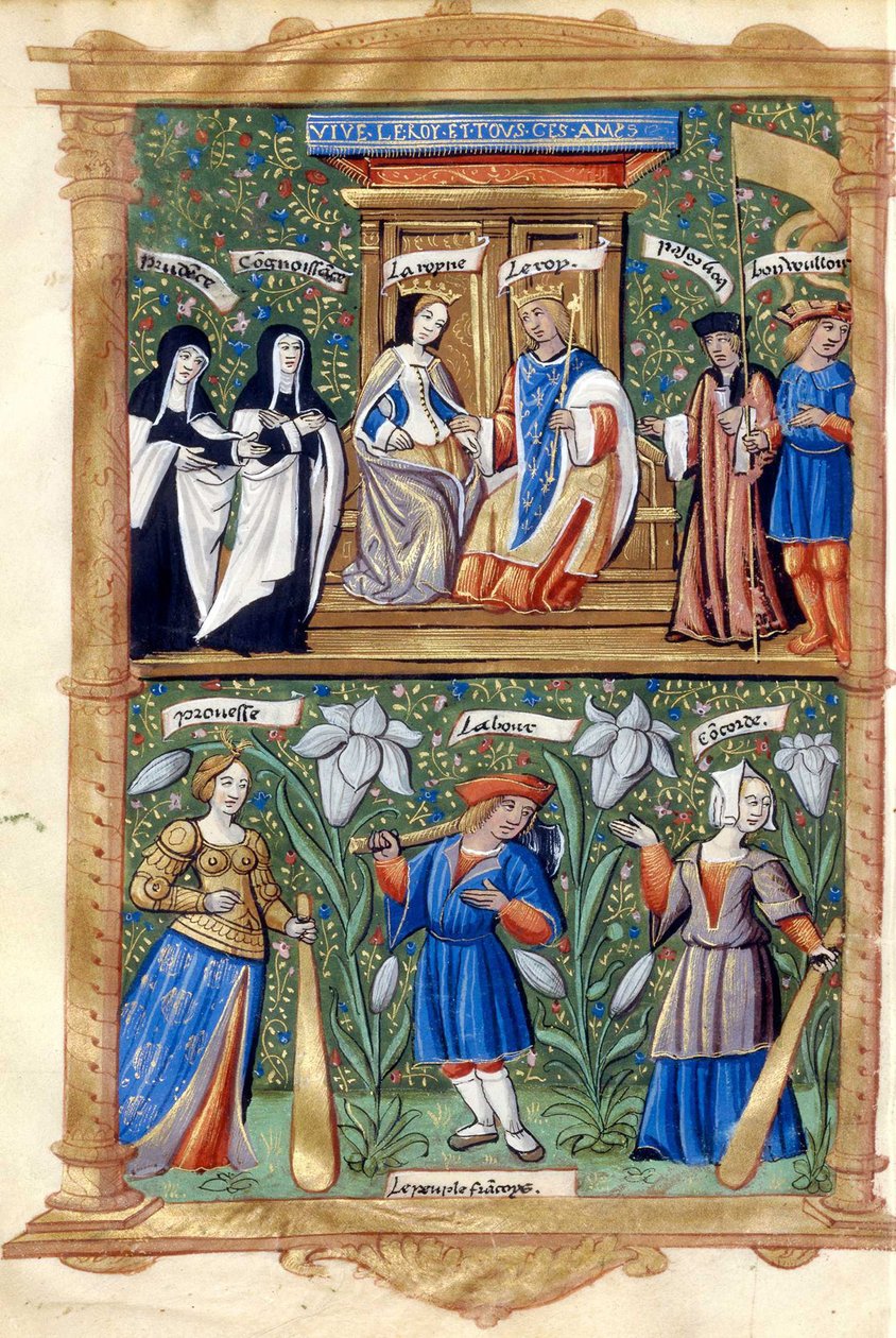 BNF Fr5750 f40 - Le Sacre, couronnement et entrée de Madame Claude Royne de France - Master of the Paris Entries