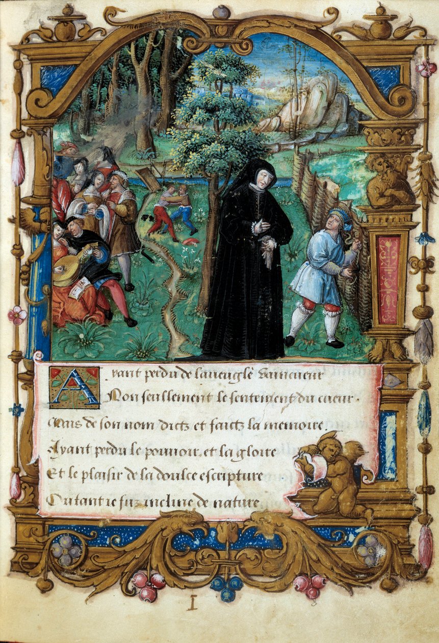 Représentation de la reine de Navarre Marguerite d