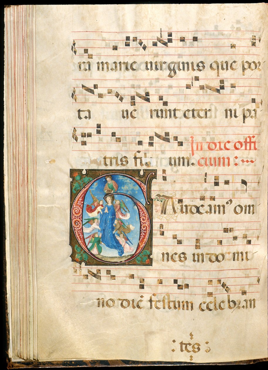 Assomption de la Vierge, f.72v d