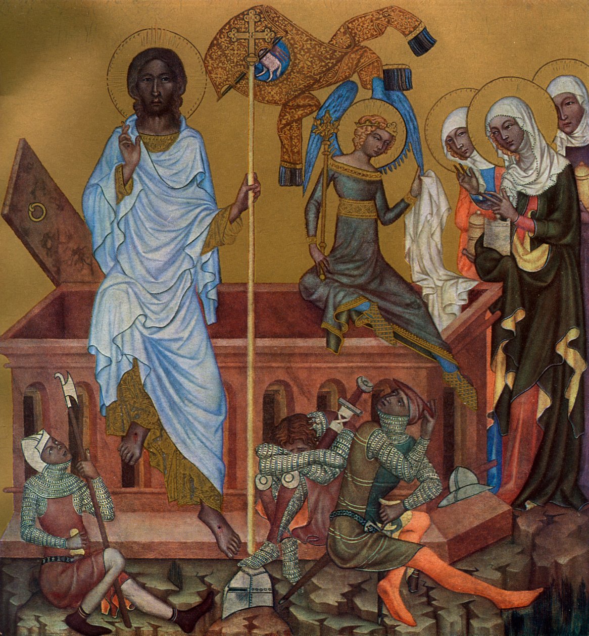 La Résurrection du Christ, vers 1350, 1955 - Master of the Vyssi Brod Altar