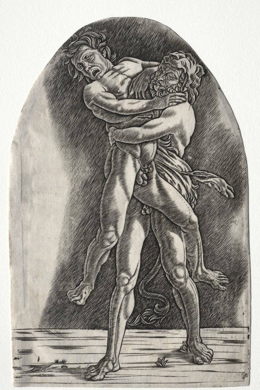 Hercule et Antée - Master of the Year 1515