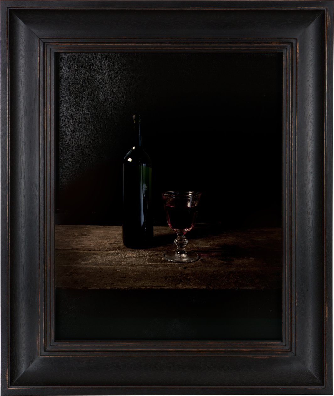 Dernier repas dans le couloir de la mort, Adolf Eichmann, 2012 (impression par transfert numérique sur parchemin en peau de chèvre) - Mat Collishaw
