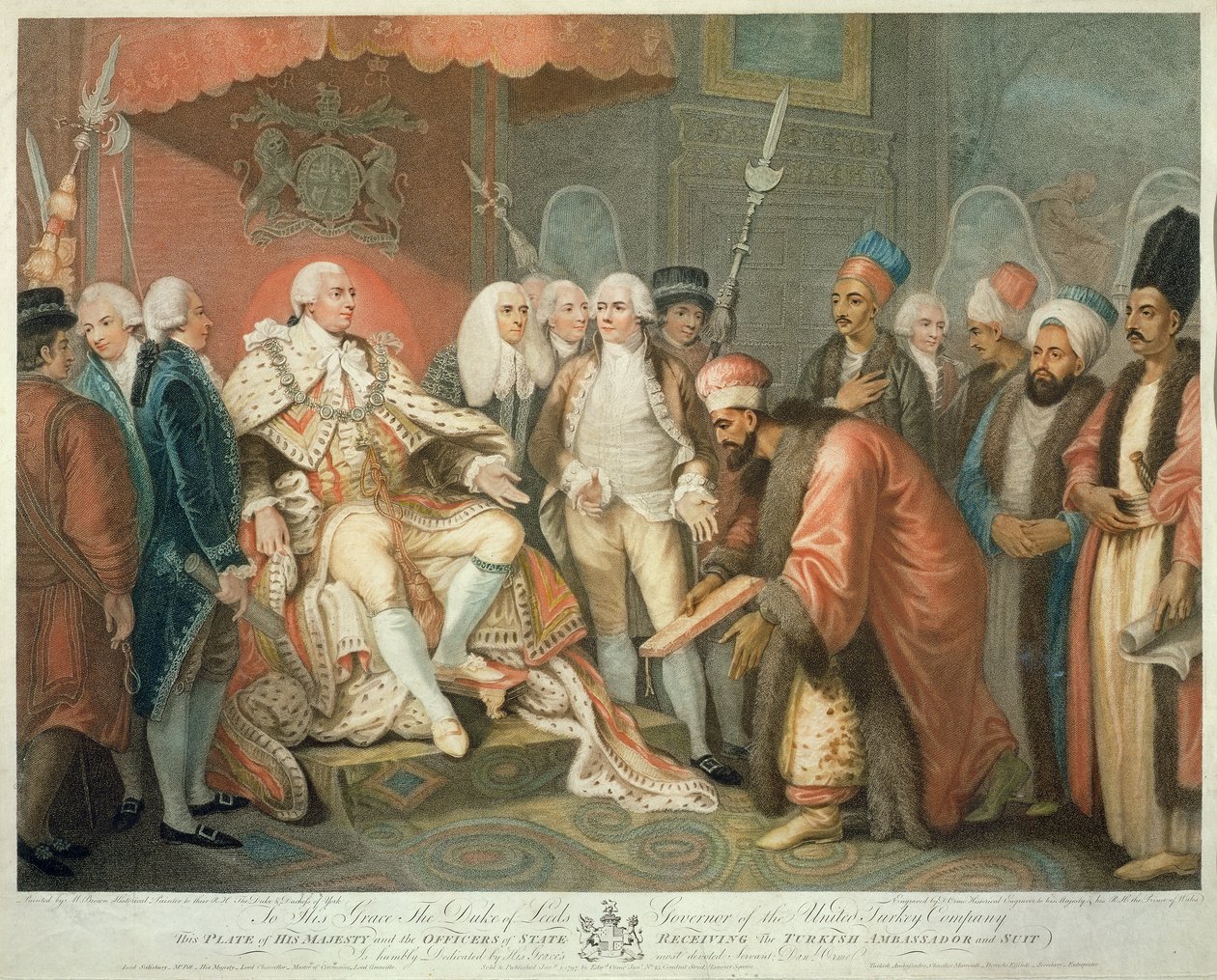 Sa Majesté et les Officiers d