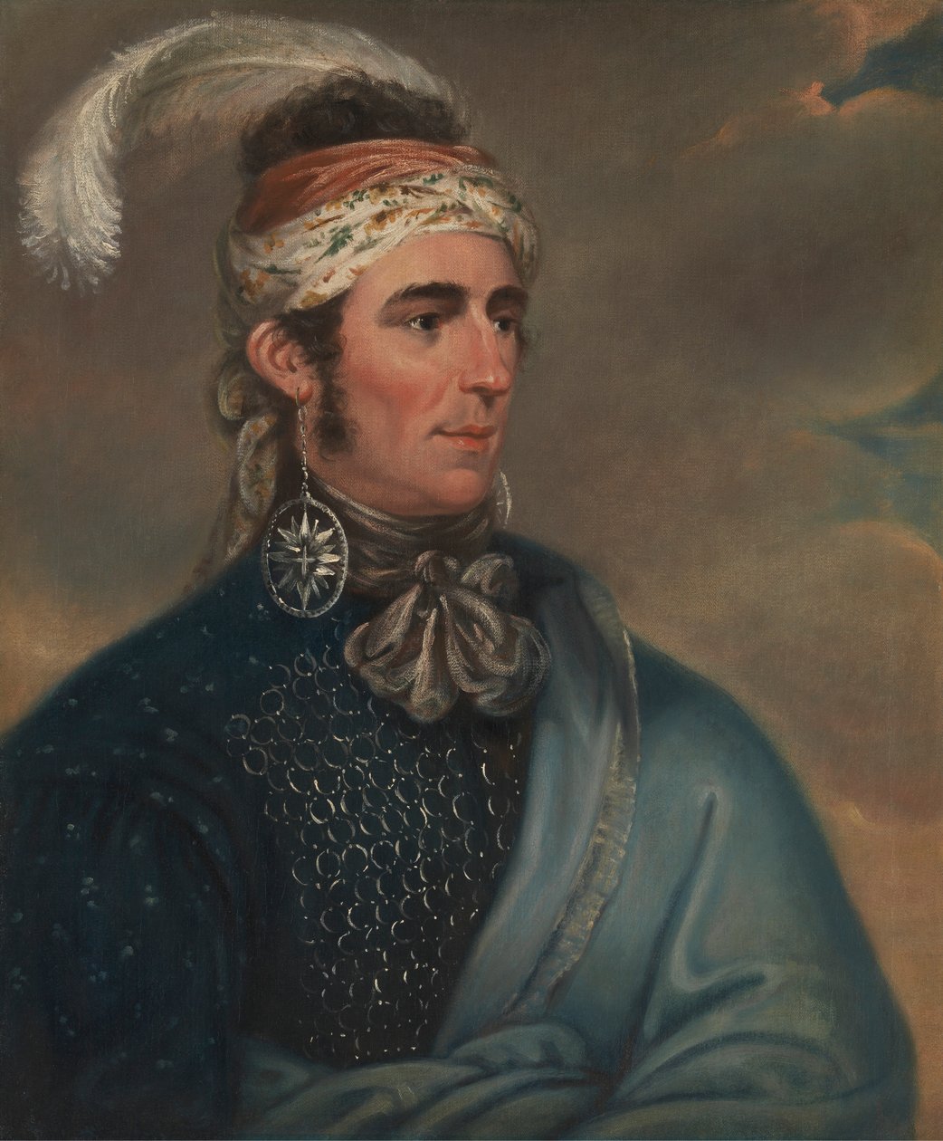 Teyoninhokarawen (Major John Norton) - Mather Brown