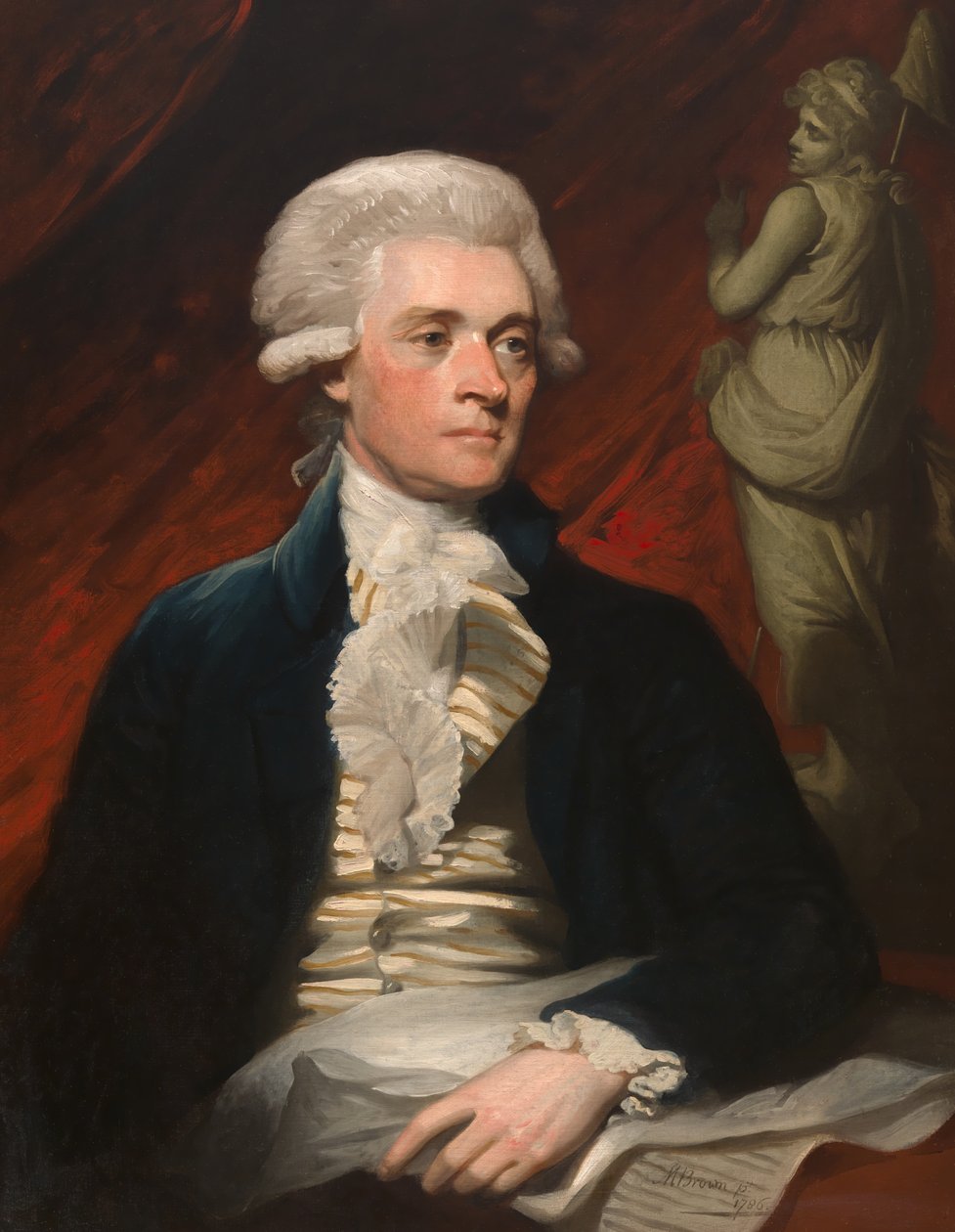 Thomas Jefferson (1743-1826) - Mather Brown