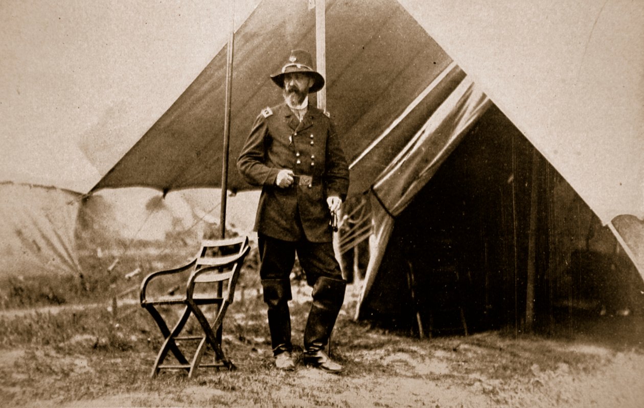 Le général George G. Meade en camp, 1861-65 - Mathew B. Brady