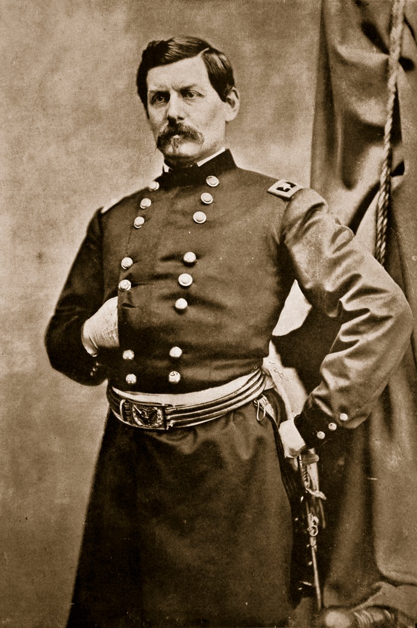 Portrait du général George B. McClellan, 1861-65 - Mathew B. Brady