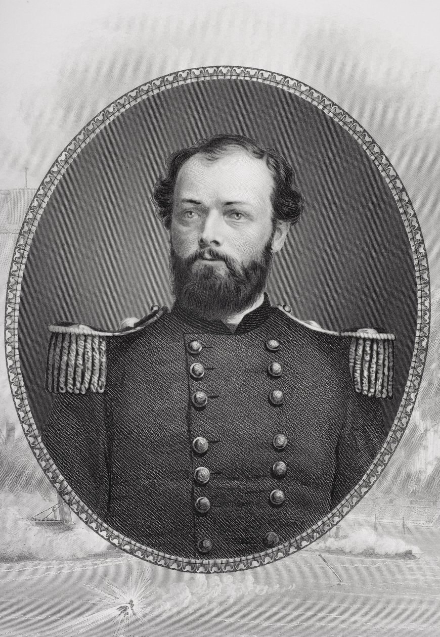 Portrait du général Quincy Adams Gillmore (1825-88) - Mathew B. Brady