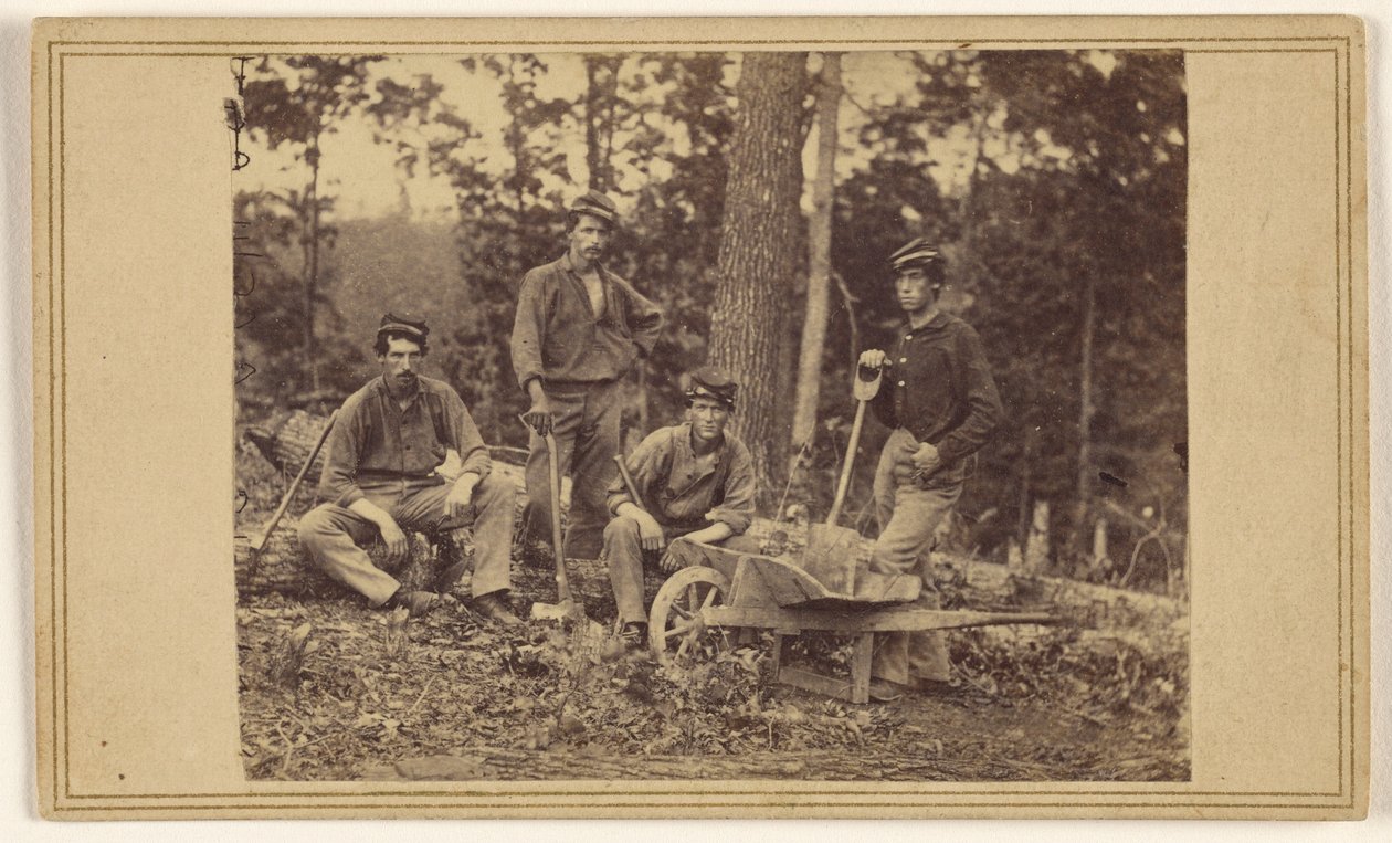Détachement de pionniers du 69e régiment N.Y.V. - Mathew B. Brady