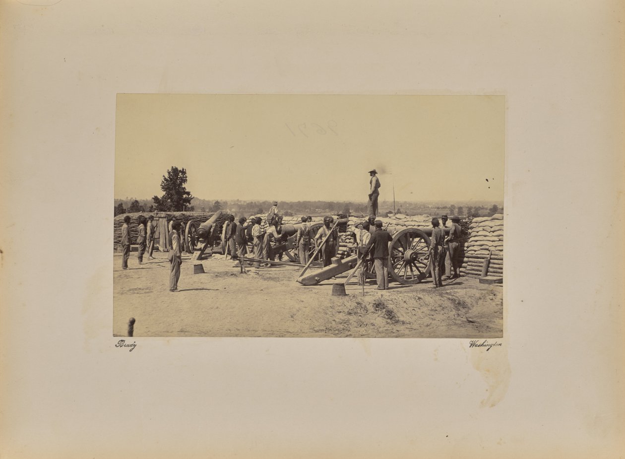 Capitaine [illégal] Batterie - Mathew B. Brady