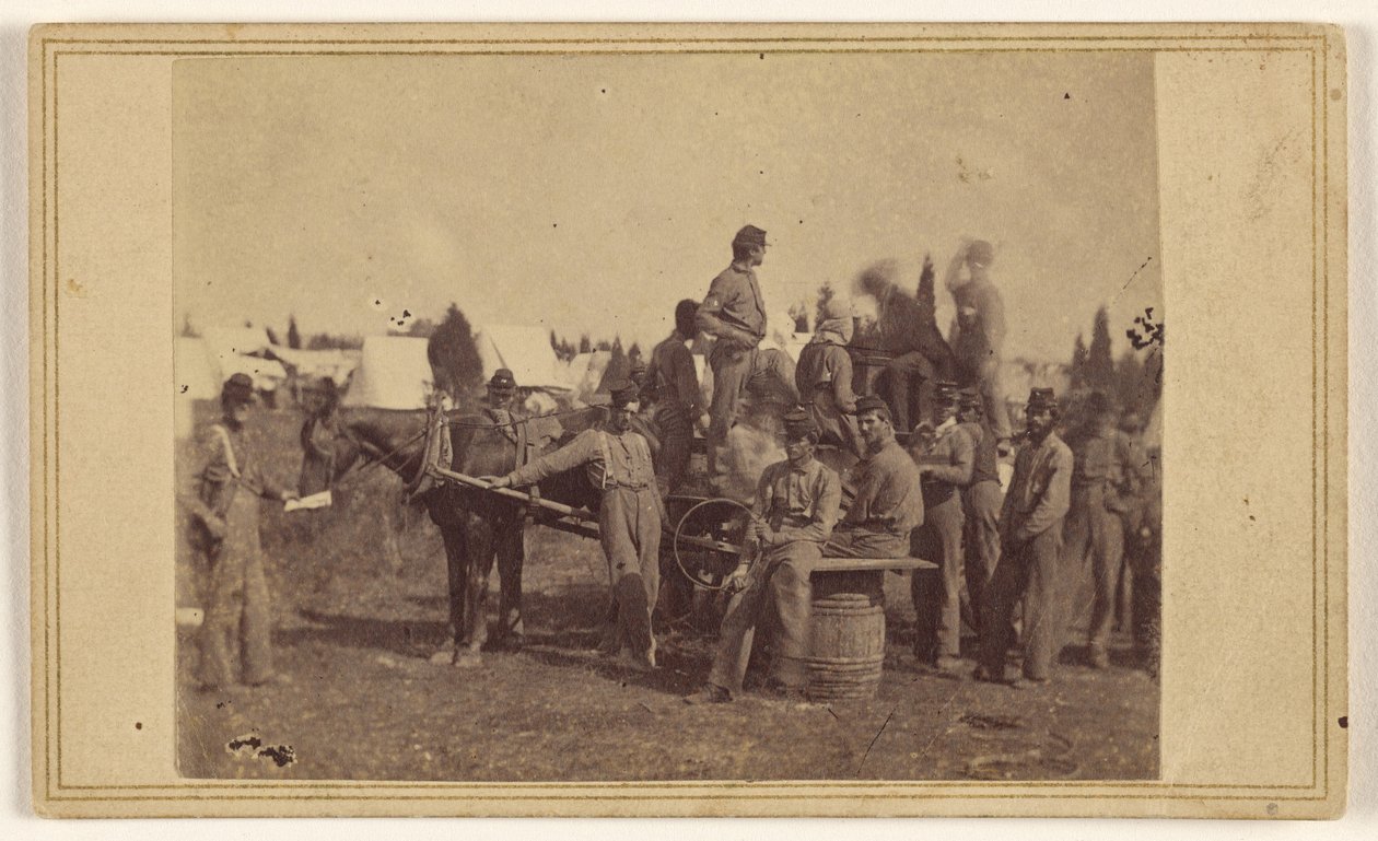 [Les colons de Fort Runyon] - Mathew B. Brady