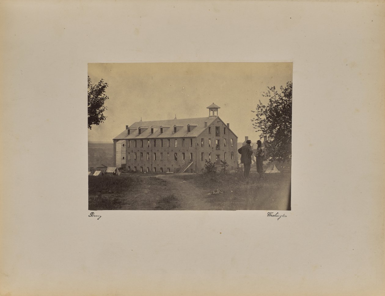 Prison de Libbey [sic] - Mathew B. Brady