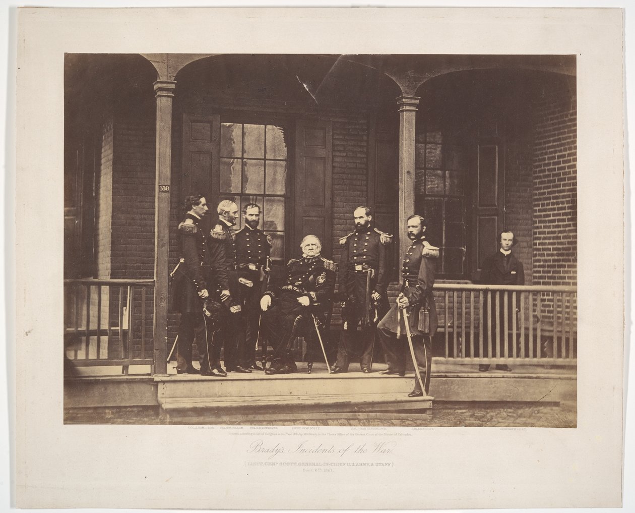 Le lieutenant-général Scott, général en chef de l