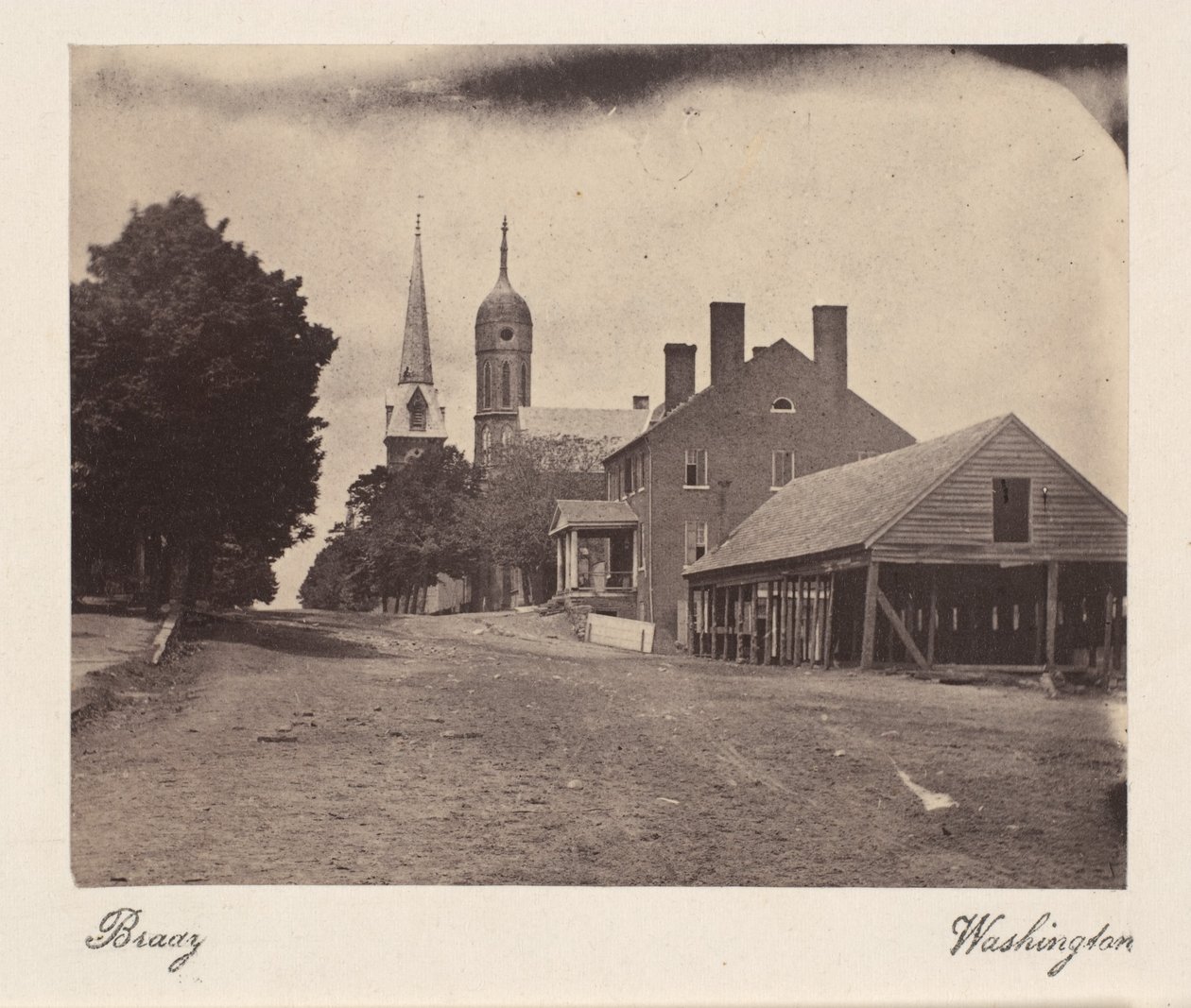 Hôpital du deuxième corps, Washington, D.C. - Mathew B. Brady