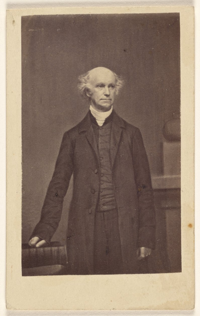 [Homme non identifié, dégarni, debout] - Mathew B. Brady