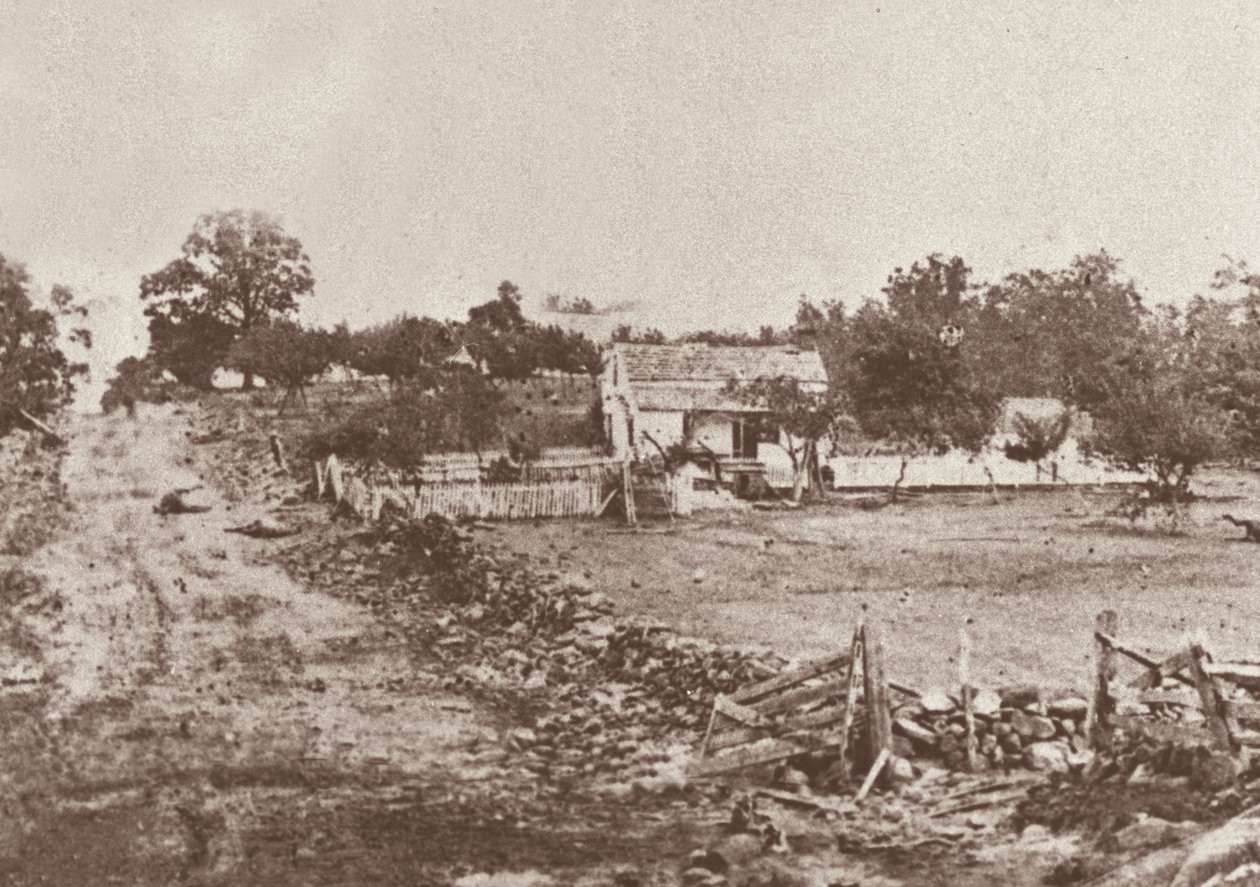 Quartier général du général Meade pendant la bataille de Gettysburg - Mathew Brady