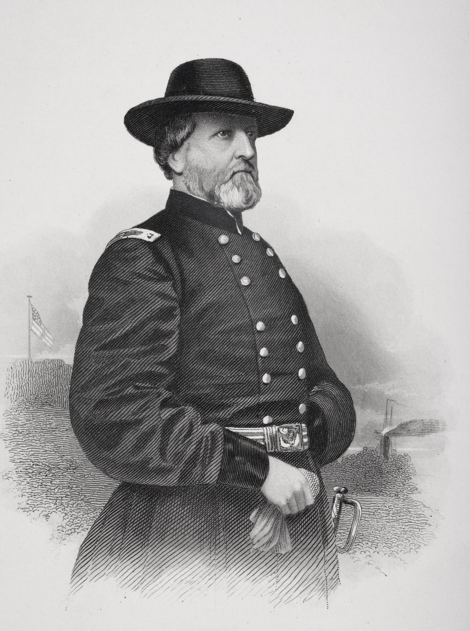 Portrait du général George Henry Thomas (1816-70) - Mathew B. Brady