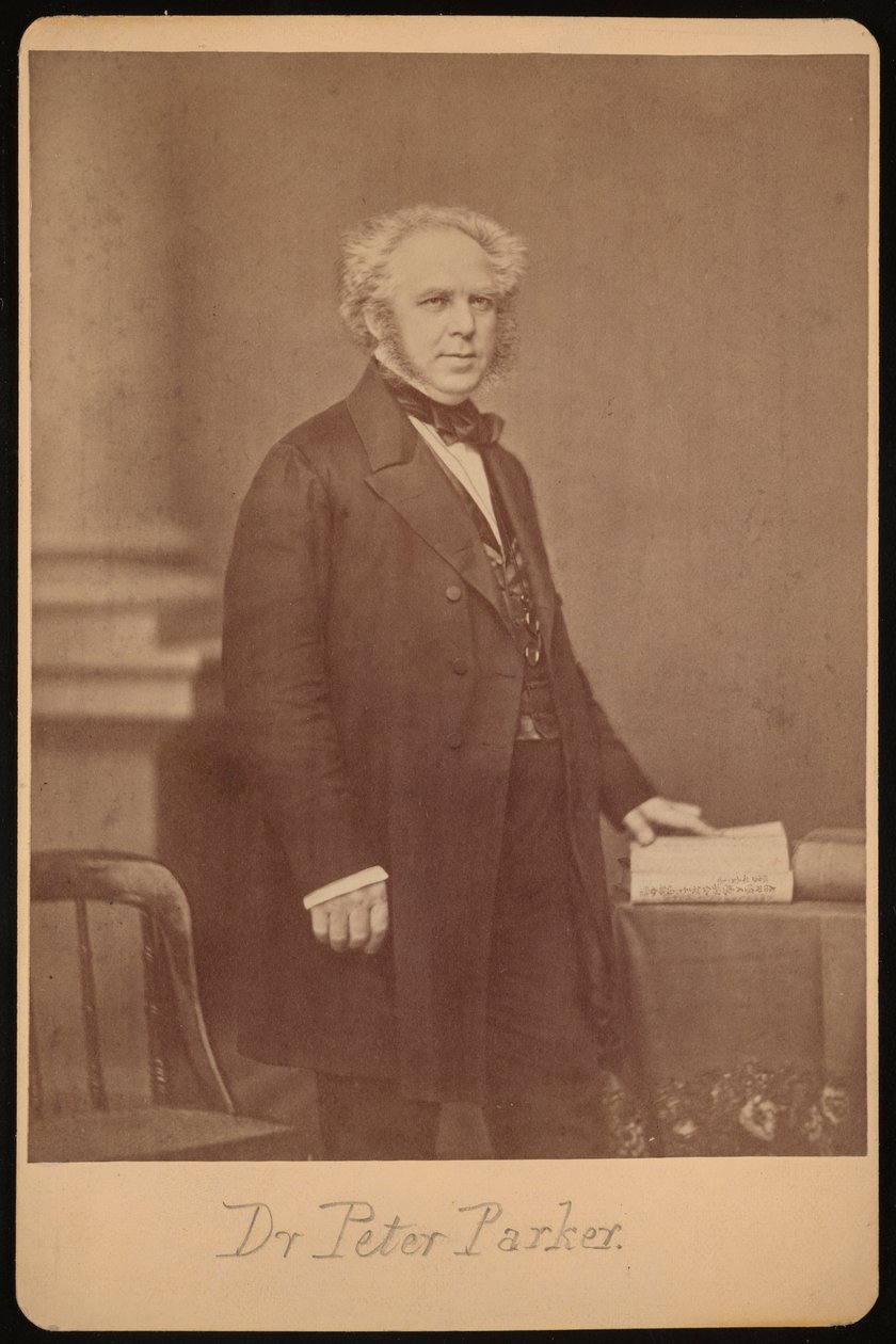 Portrait de Peter Parker 1804-1888, avant 1888 - Mathew Brady