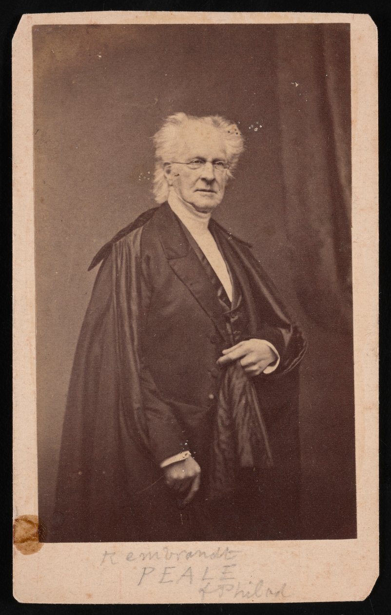 Portrait de Rembrandt Peale - Mathew Brady