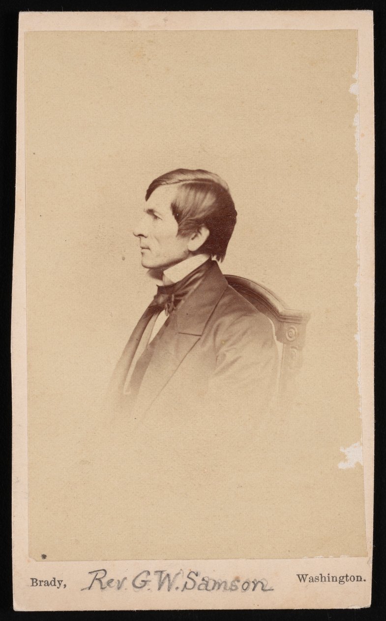 Portrait du Révérend George Whitefield Samson - Mathew Brady