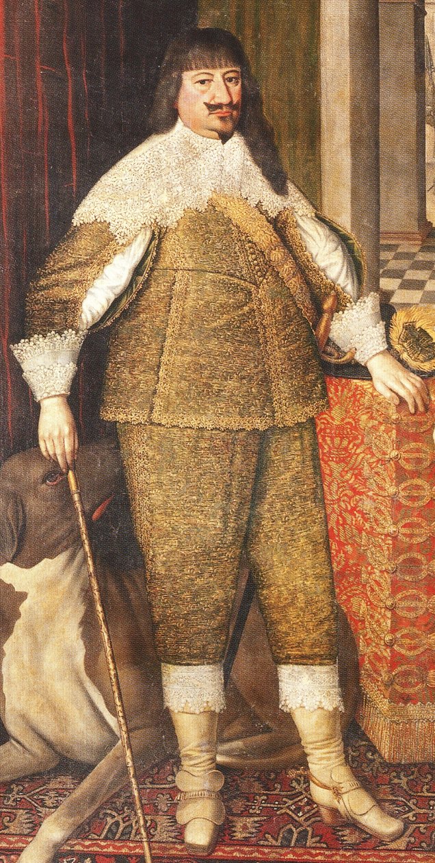 Portrait de Georges-Guillaume, prince-électeur de Brandebourg détail - Mathias Czwiczek