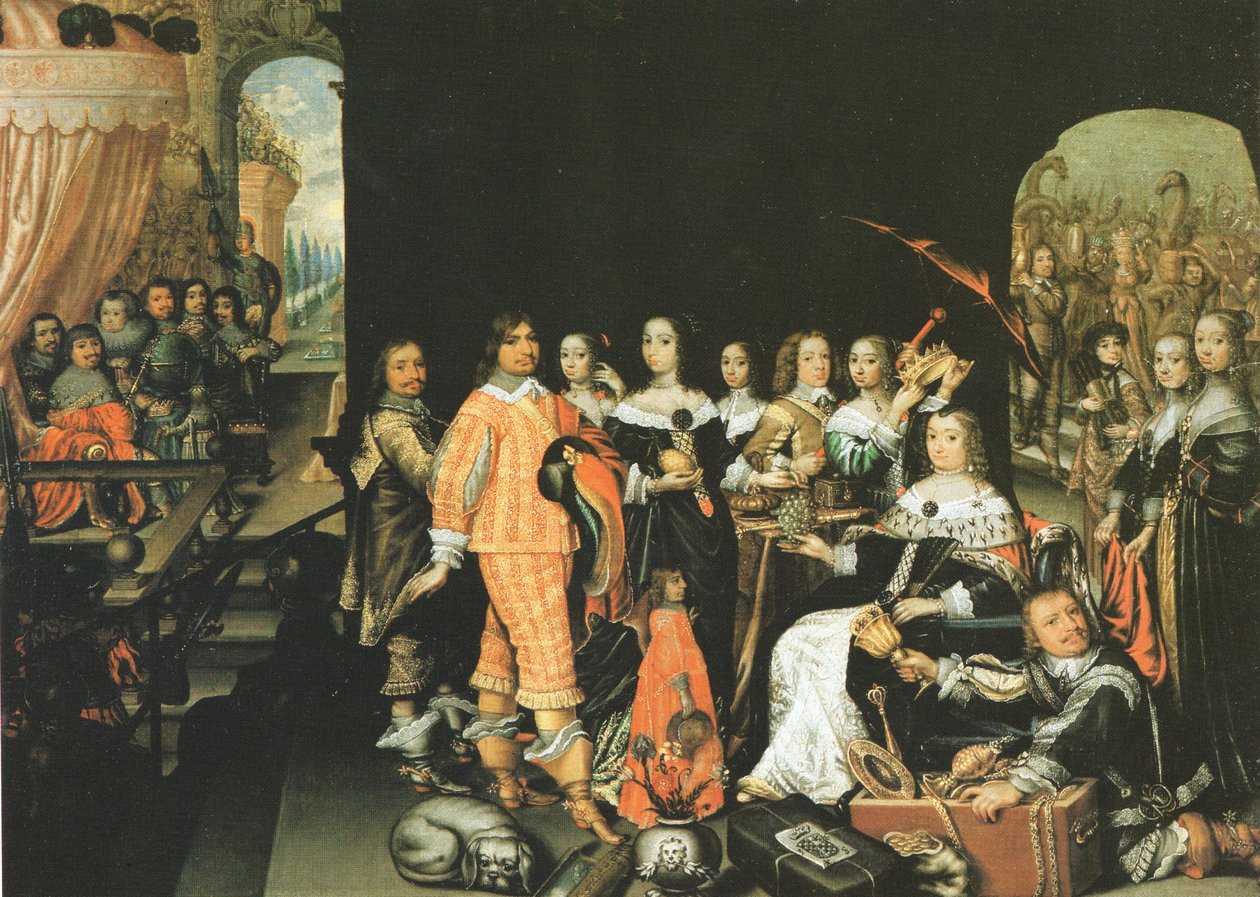 Glorification de la veuve électrice Élisabeth Charlotte de Brandebourg en tant que reine de Saba - Mathias Czwiczek