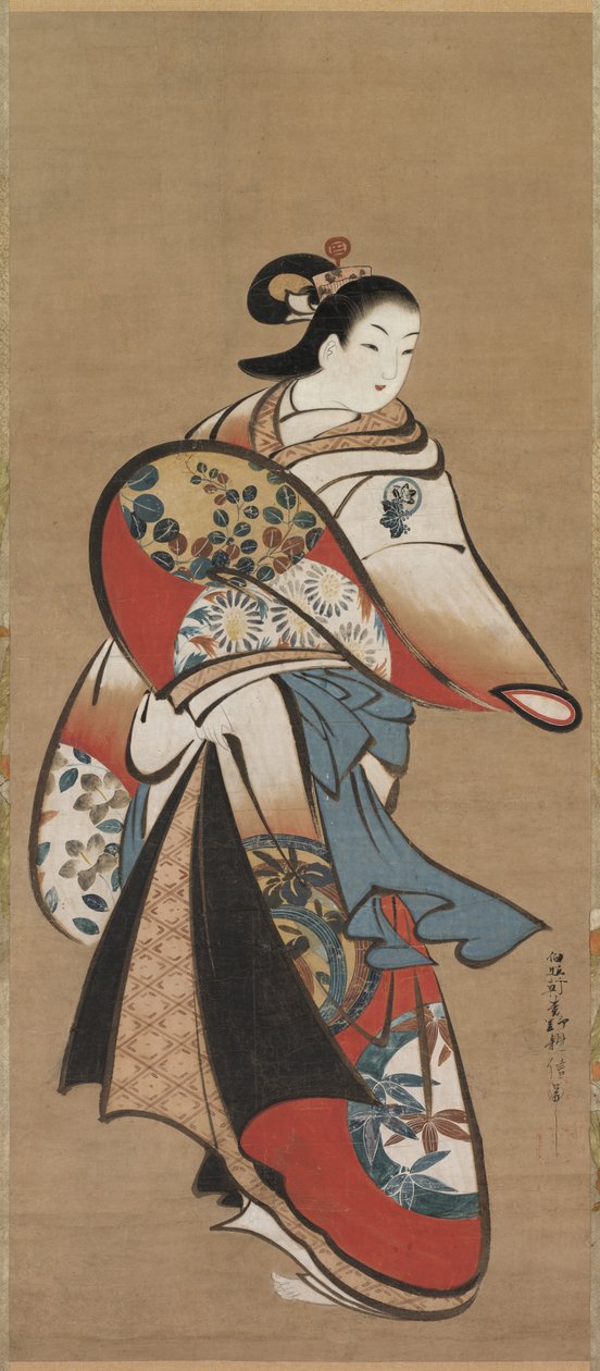 Courtisane, 1716-1735 - Matsuno Chikanobu