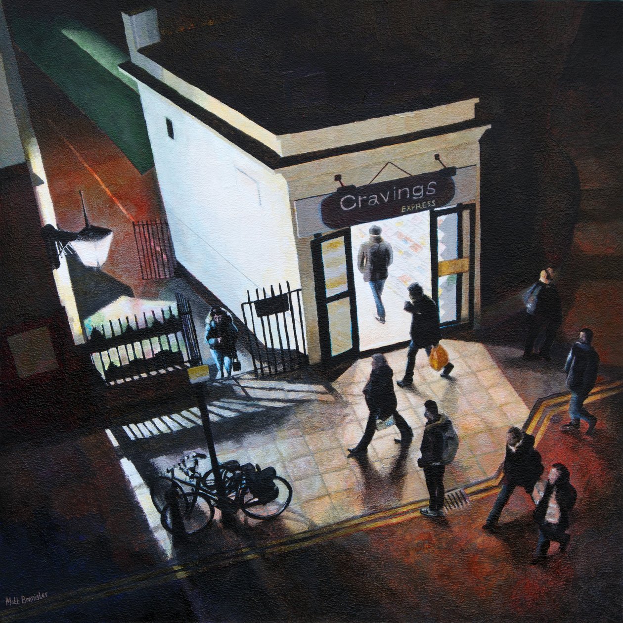 Cravings, 2019 (acrylique sur panneau) - Matt Bannister