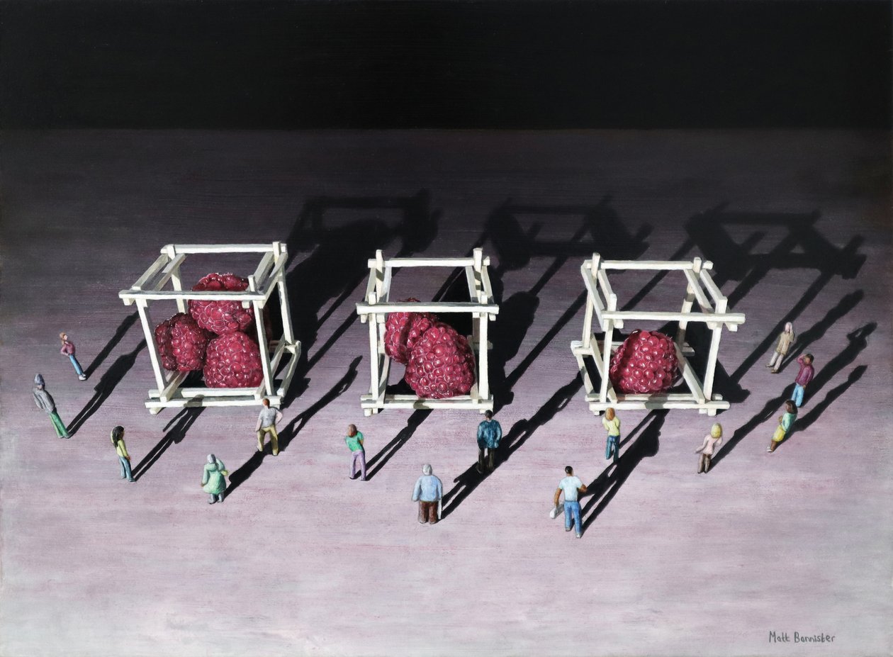 More Than One, 2021 (acrylique sur panneau) - Matt Bannister