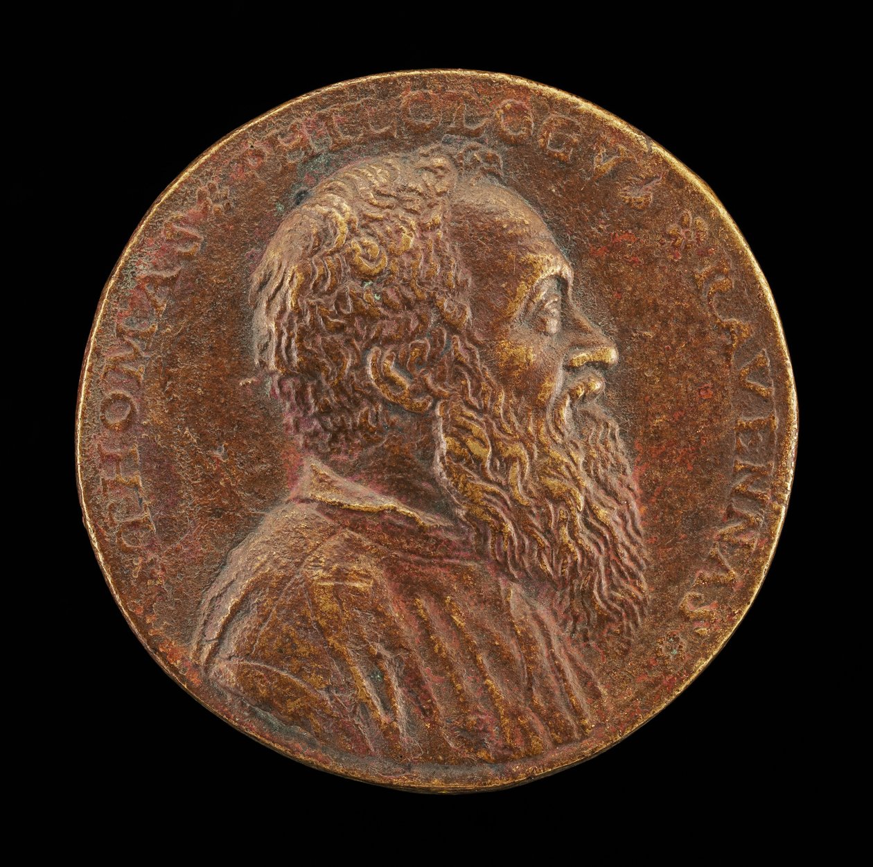 Tommaso Rangone, 1493-1577, Médecin de Ravenne [avers] - Matteo Pagani