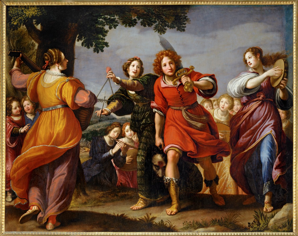 Le triomphe de David … - Matteo Rosselli
