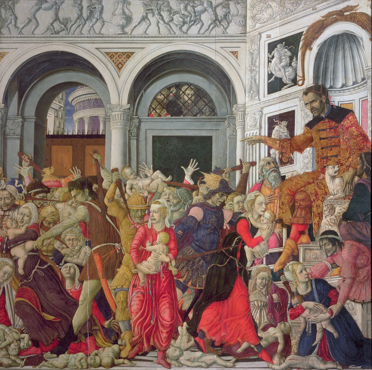 Le massacre des innocents - Matteo di Giovanni di Bartolo