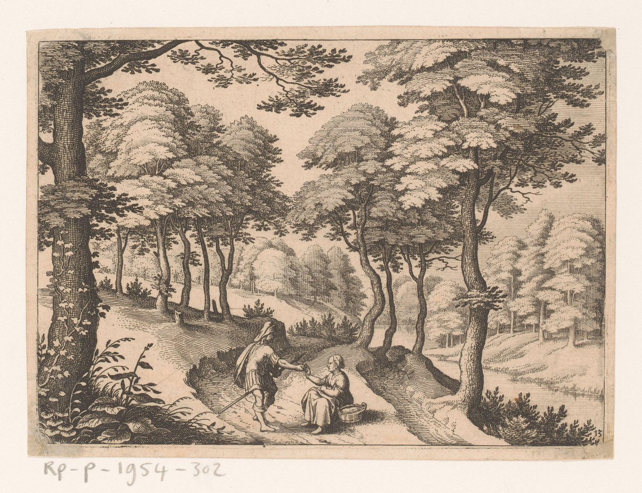 Juda et Tamar - Matthäus Merian (I)