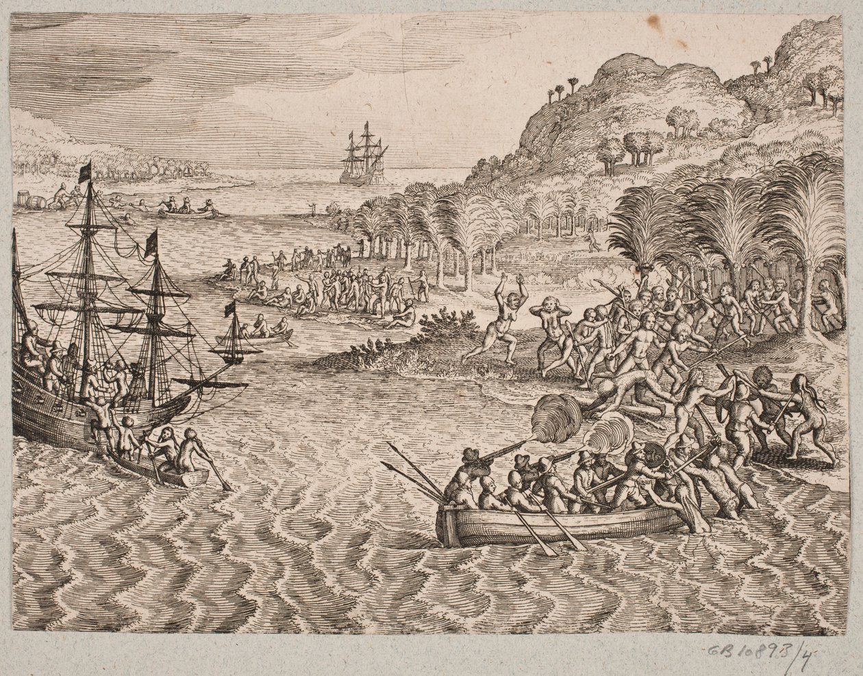 Sur le débarquement des Hollandais sur l