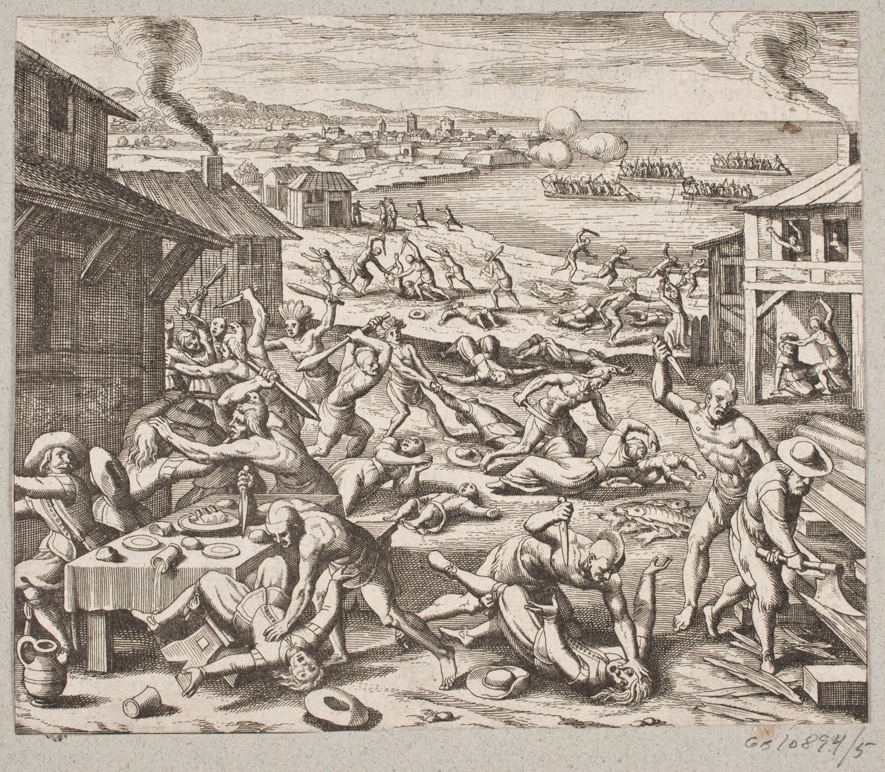 Ainsi cette paix fut également rompue à cause de la tromperie - Matthäus Merian d.Æ.