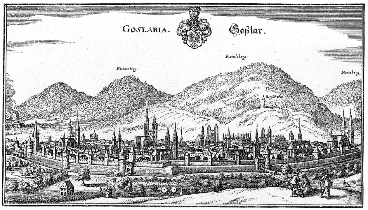 Goslar - Matthaus Merian