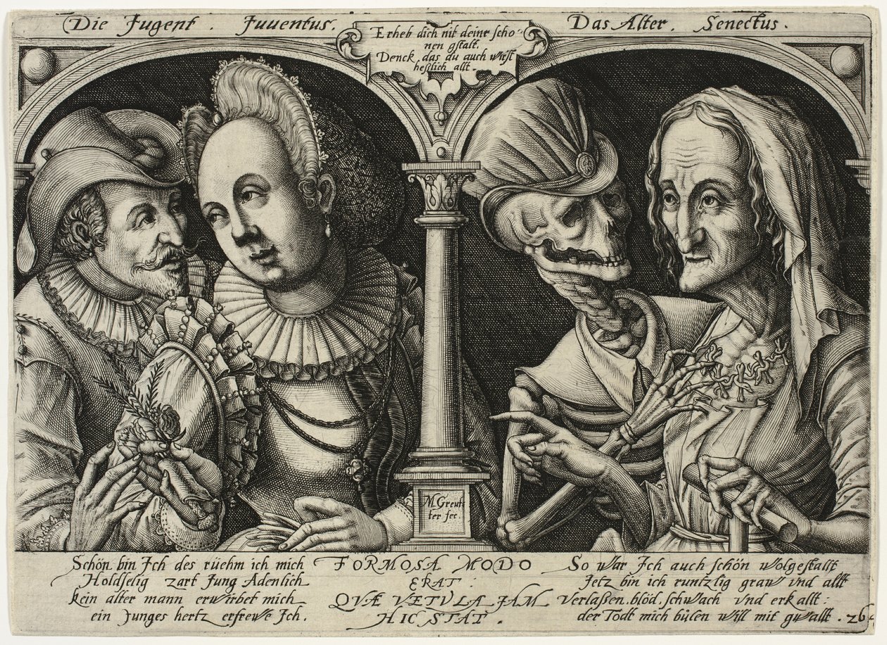 Jeunesse et vieillesse - Matthaus Greuter