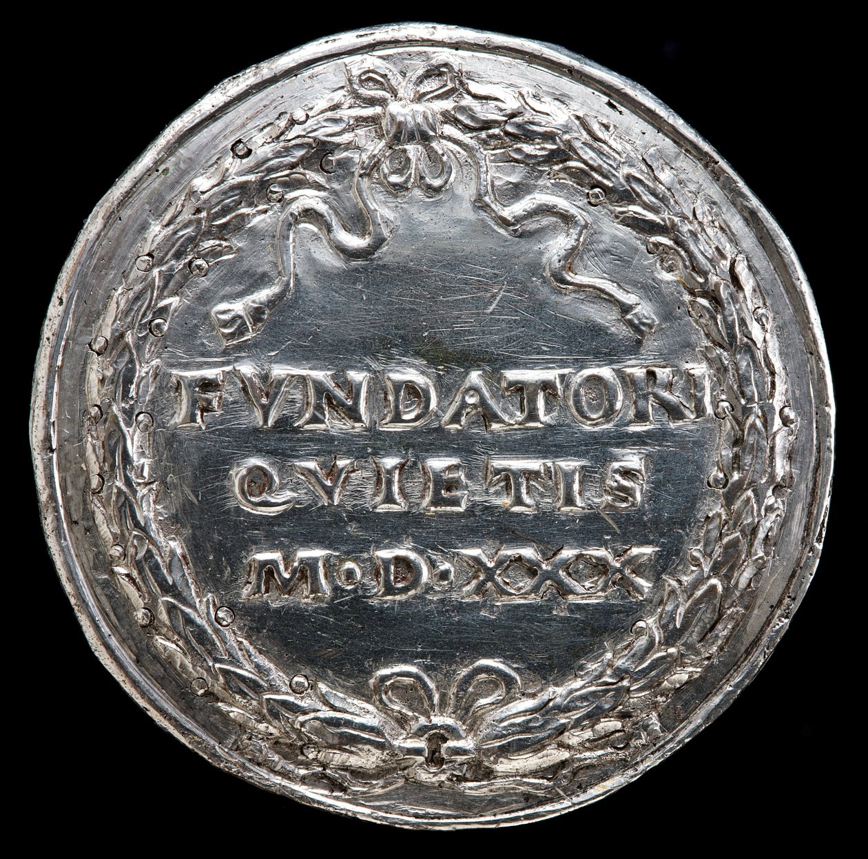 Inscription dans une Couronne [revers], 1530 - Matthes Gebel