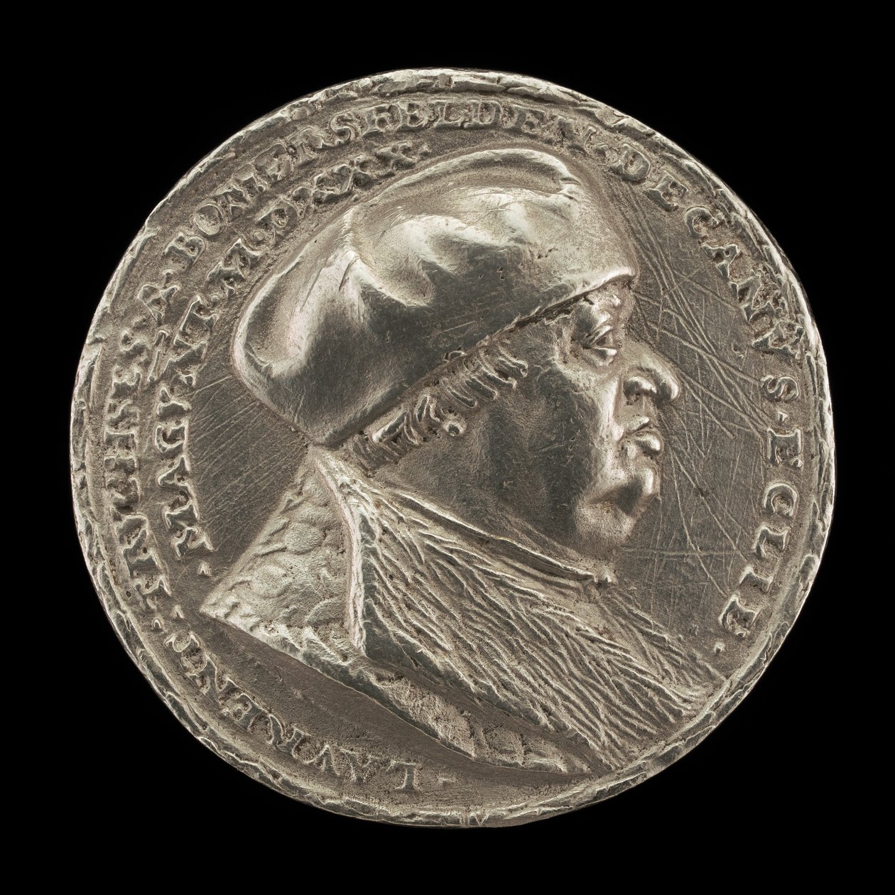 Lorenz Truchsess von Pommersfelden, 1473-1543, doyen de la cathédrale de Mayence [avers] - Matthes Gebel