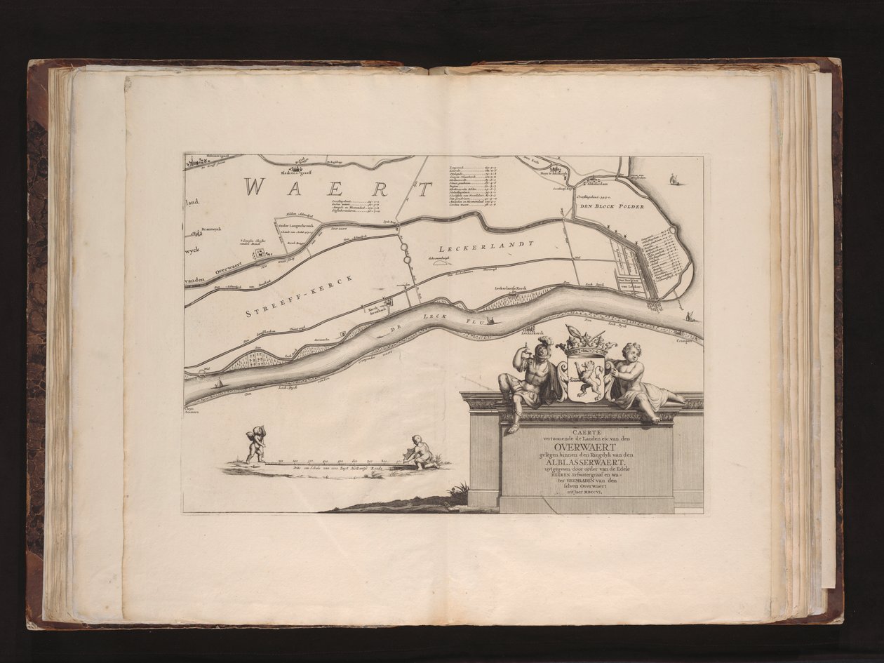 Carte montrant les terres etc. de l
