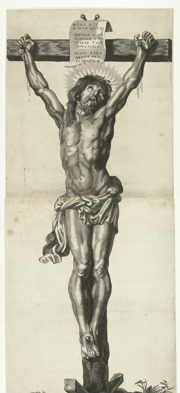 Christ en croix - Mattheus Borrekens