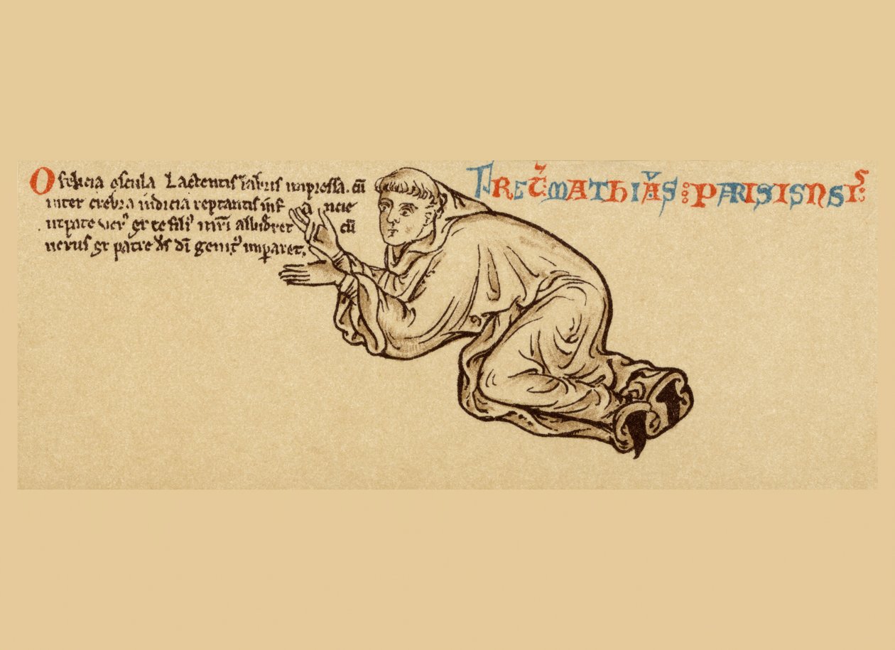 Autoportrait agenouillé aux pieds de la Vierge et de l