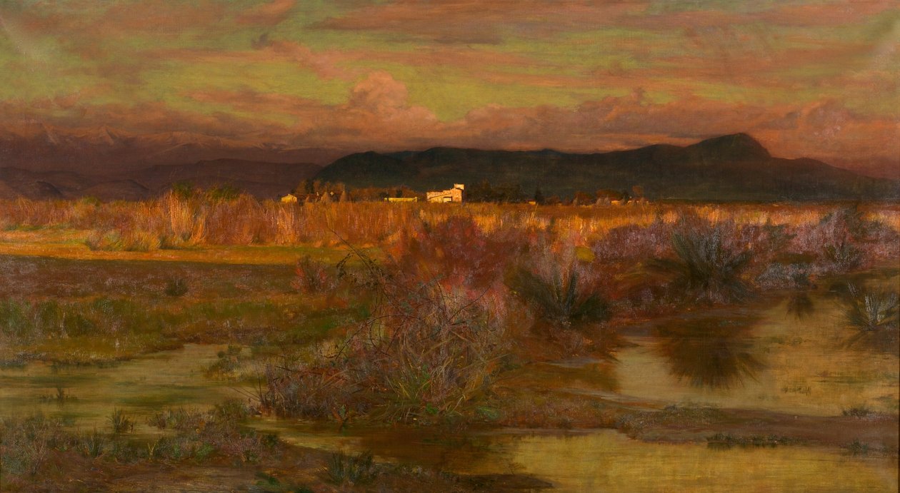 Crépuscule en Italie - Soir, 1909 - Matthew Ridley Corbet