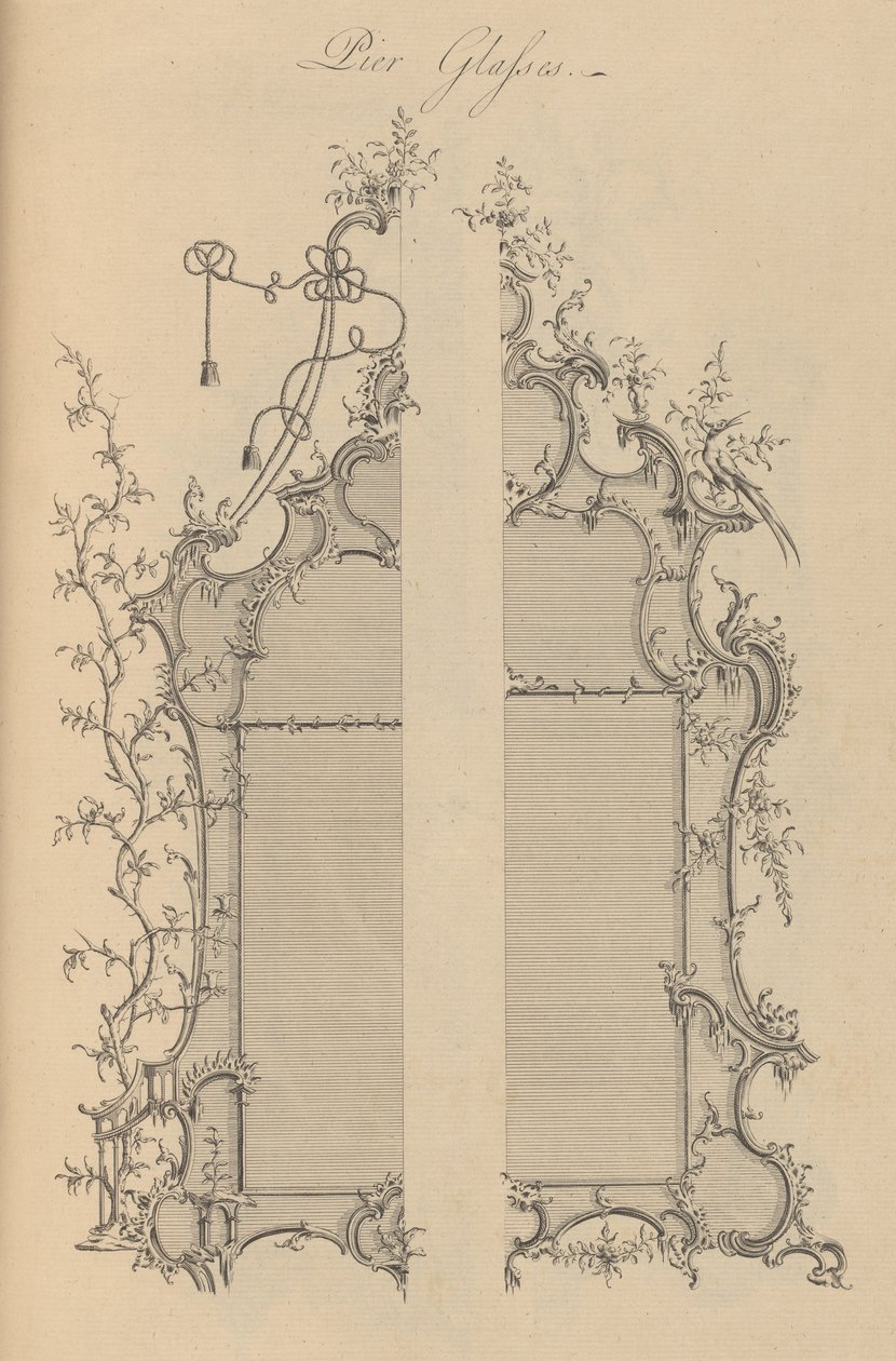 Système général de meubles utiles et ornementaux..., 1759-1763 - Matthew Darly