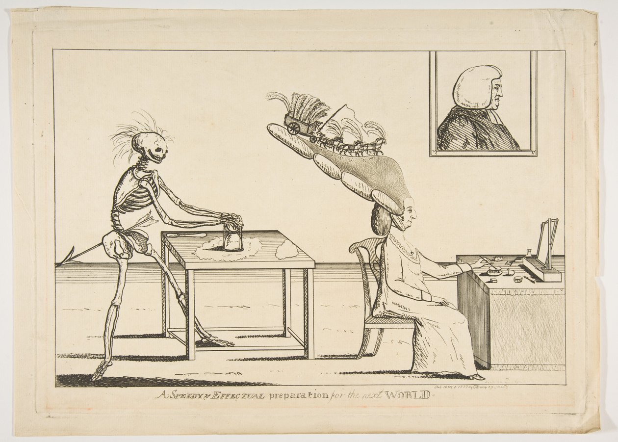Une préparation rapide et efficace pour le monde prochain, 1er mai 1777 - Matthew Darly