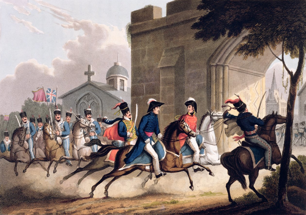 Entrée de Lord Wellington à Salamanque, 20 mai 1813, 1815 - Matthew Dubourg