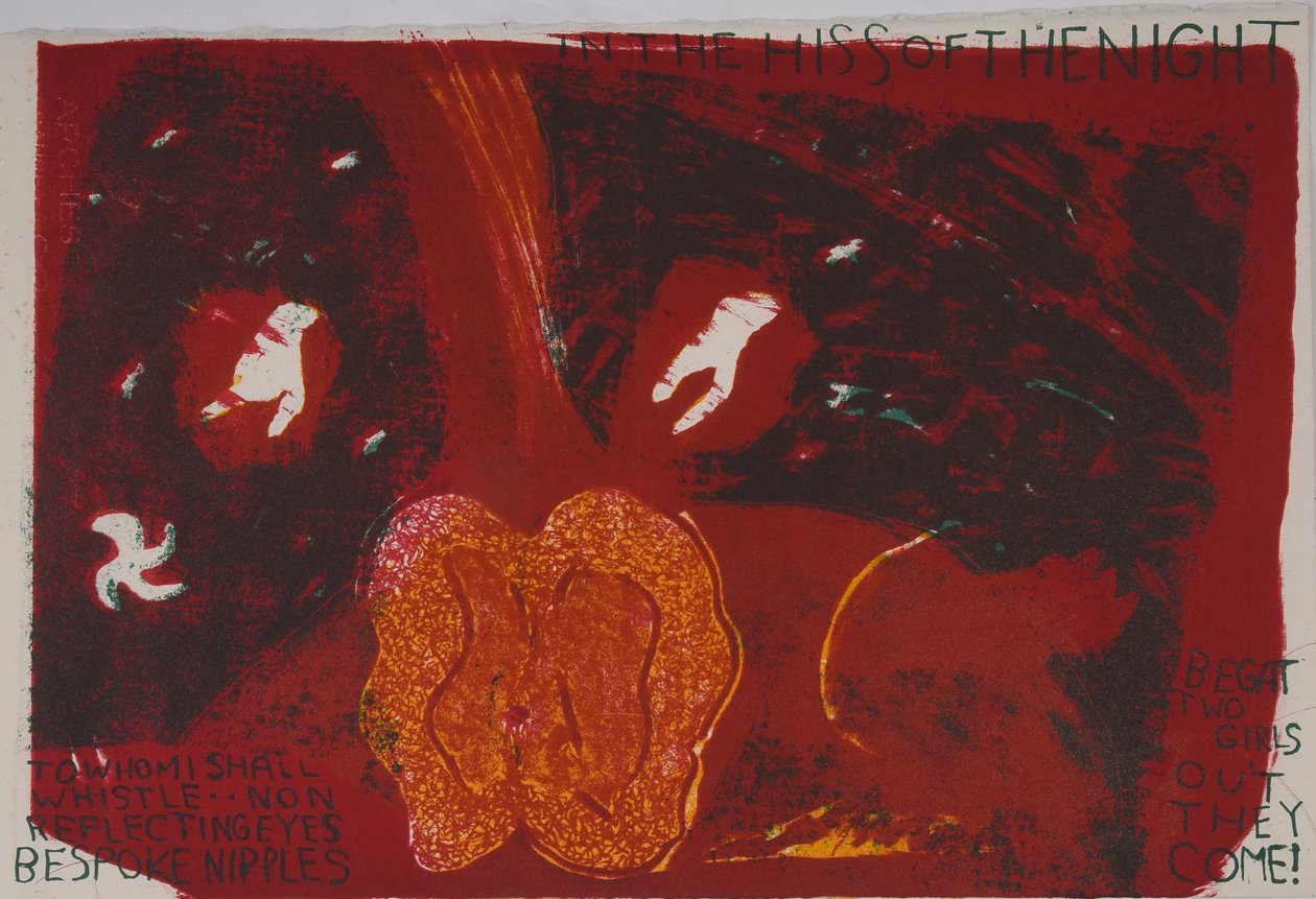 mariage, 2018 (lithographie) - Matthew Hilton