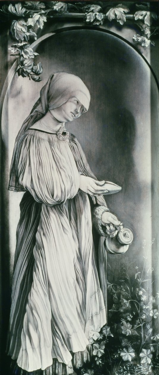 Sainte Élisabeth (grisaille) - Matthias Grünewald