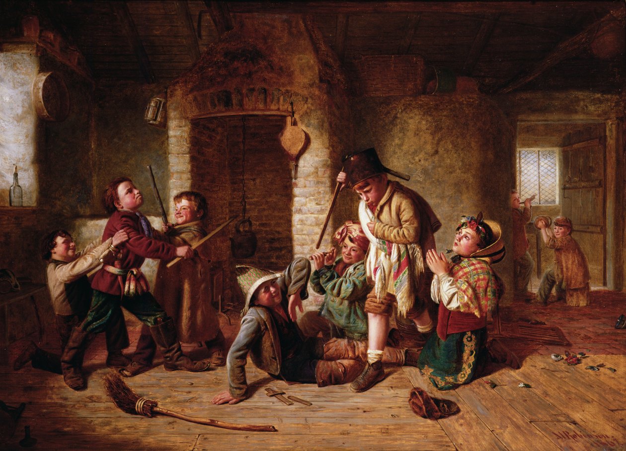 Soldats jouant, 1862 - Matthias Robinson